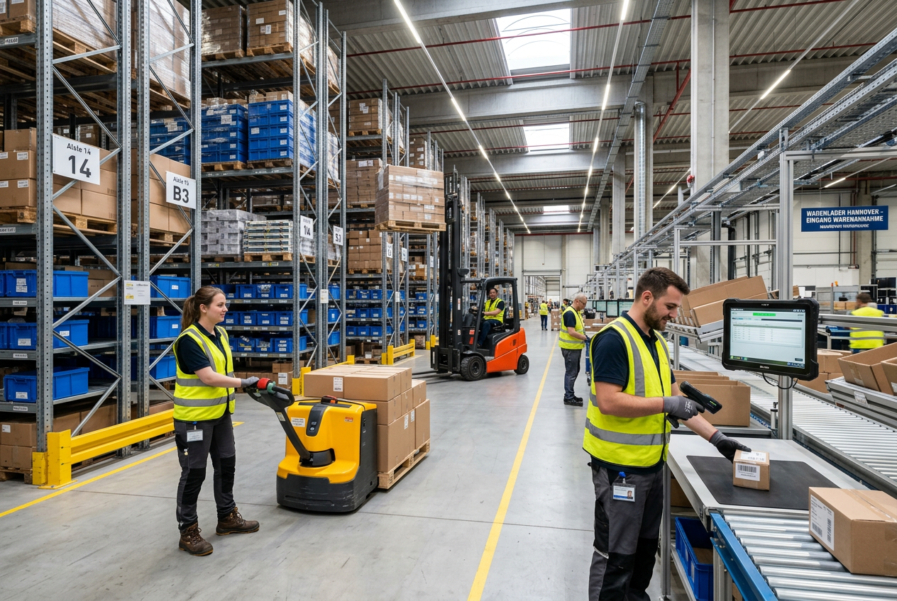 Lagerhelfer ( m/w/d) ab sofort Vollzeit in Hannover gesucht